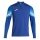 Joma Elite XI Long Sleeve Running Shirt (Sweatshirt, Half-Zip) royal blue/white Men's