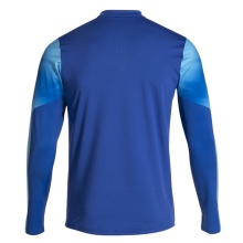 Joma Elite XI Long Sleeve Running Shirt (Sweatshirt, Half-Zip) royal blue/white Men's