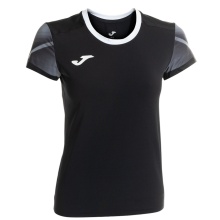 Joma Elite XI Running Shirt (quick-drying, breathable) black/anthracite grey Ladies