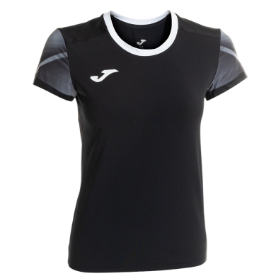 Joma Elite XI Running Shirt (quick-drying, breathable) black/anthracite grey Ladies