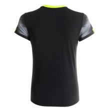 Joma Elite XI Running Shirt (quick-drying, breathable) black/neon yellow Ladies