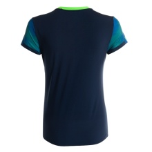 Joma Elite XI Running Shirt (quick-drying, breathable) navy blue/fluorescent green Ladies