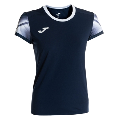 Joma Elite XI Running Shirt (quick-drying, breathable) navy blue/white Ladies