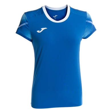 Joma Elite XI Running Shirt (quick-drying, breathable) royal blue/white Ladies