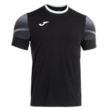 Joma Elite XI Running Shirt (quick-drying, breathable) black/anthracite grey Men's