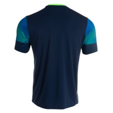 Joma Elite XI Running Shirt (quick-drying, breathable) navy blue/fluorescent green Men's