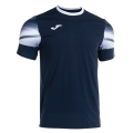 Joma Elite XI Running Shirt (quick-drying, breathable) navy blue/white Men's