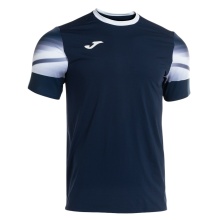 Joma Elite XI Running Shirt (quick-drying, breathable) navy blue/white Men's