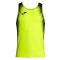 Joma Running Tank Top Elite XI (sleeveless) fluorescent yellow/black men's