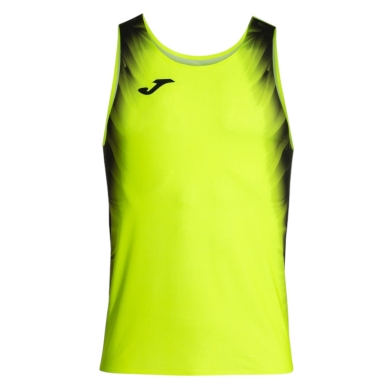 Joma Running Tank Top Elite XI (sleeveless) fluorescent yellow/black men's