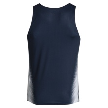 Joma Running Tank Top Elite XI (sleeveless) navy blue/white men's