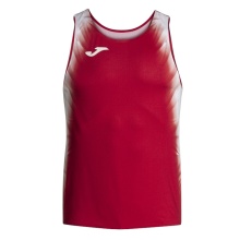 Joma Running Tank Top Elite XI (sleeveless) red/white men's