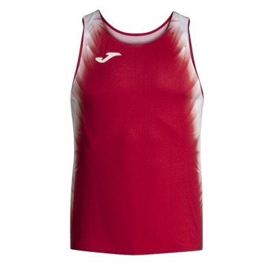 Joma Running Tank Top Elite XI (sleeveless) red/white men's