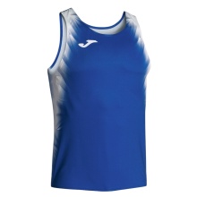 Joma Running Tank Top Elite XI (sleeveless) royal blue/white men's