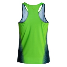 Joma Running Tank Top Elite XI (sleeveless) fluorescent green/navy blue Ladies