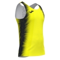 Joma Running Tank Top Elite XI (sleeveless) fluorescent yellow/navy blue ladies