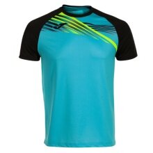 Joma Elite X Running Shirt (optimal freedom of movement, lightweight) turquoise/black men's