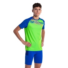 Joma Elite X Running Shirt (optimal freedom of movement, lightweight) green/royal blue men's