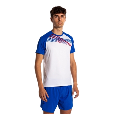 Joma Elite X Running Shirt (optimal freedom of movement, lightweight) white/royal blue men's