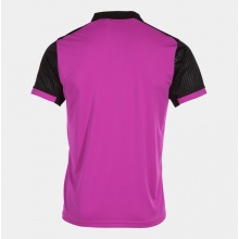 Joma Tennis Polo Montreal black/purple Men