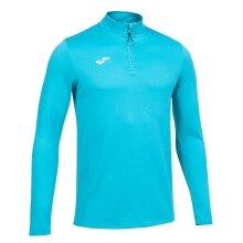 Joma Pullover Running Night Sweatshirt (Half-Zip) turquoise Men's