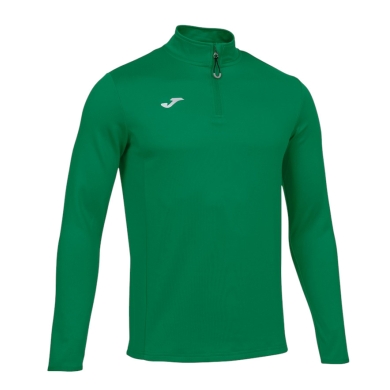 Joma Pullover Running Night Sweatshirt (Half-Zip) green Men's