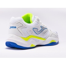 Joma Tennis Shoes Master 1000 Clay/Sand Court White/Blue/Yellow Men