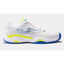 Joma Tennis Shoes Master 1000 Clay/Sand Court White/Blue/Yellow Men