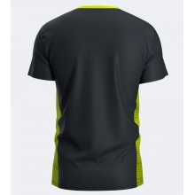 Joma Sport T-Shirt Short Sleeve Court (V-Neck) black/yellow Men's