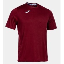 Joma Sport T-shirt Combi (100% Polyester) burgundy Men