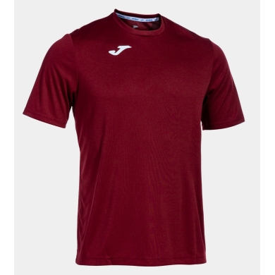 Joma Sport T-shirt Combi (100% Polyester) burgundy Men