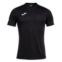 Joma Sport T-shirt Olimpiada (100% Polyester) black/royal blue Men's