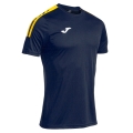 Joma Sport T-shirt Olimpiada (100% Polyester) navy blue/yellow Men's