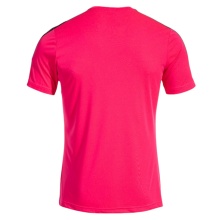 Joma Sport T-shirt Olimpiada (100% Polyester) fuchsia/black Men's