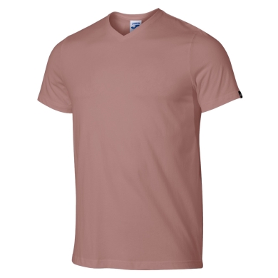 Joma Sports T-Shirt Short Sleeve Versailles (V-Neck) Pink Men's