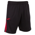 Joma Sports Shorts Bermuda Championship VII (100% Polyester) short black/red Men