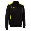 Joma Pullover Championship VII Sweatshirt (Half-Zip, Fleece Lining) black/yellow Men