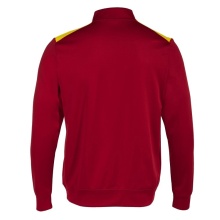 Joma Pullover Championship VII Sweatshirt (Half-Zip, Fleece Lining) red/yellow Men