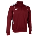 Joma Pullover Championship VII Sweatshirt (Half-Zip, Fleece Lining) burgundy/white Men