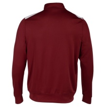 Joma Pullover Championship VII Sweatshirt (Half-Zip, Fleece Lining) burgundy/white Men