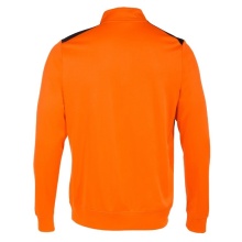 Joma Pullover Championship VII Sweatshirt (Half-Zip, Fleece Lining) orange/black Men