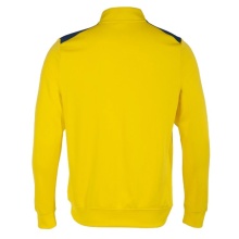 Joma Pullover Championship VII Sweatshirt (Half-Zip, Fleece Lining) yellow/navy Men