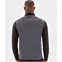 Joma Pullover Winner Sweatshirt (1/2 Zip, 100% Polyester) anthracite grey/black Men