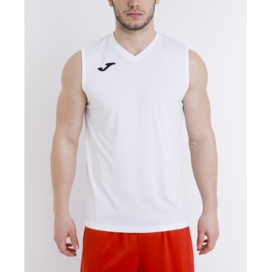 Joma Sport Tank Top Combi (V-neck) white Men