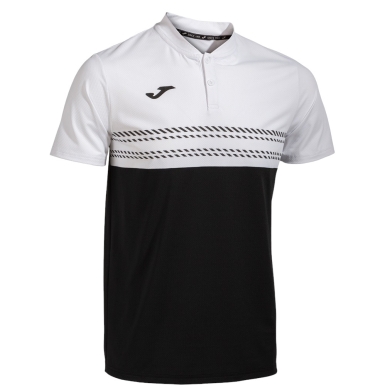 Joma Tennis Polo Smash (elastic, breathable) black/white men's