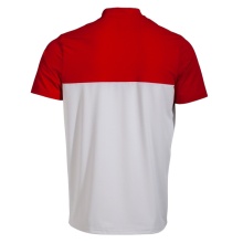 Joma Tennis Polo Smash (elastic, breathable) white/red men's