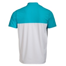 Joma Tennis Polo Smash (elastic, breathable) white/blue men's