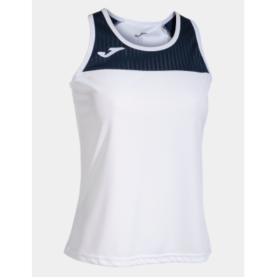 Joma Tennis Tank Top Montreal (100% Polyester) white/navy Women