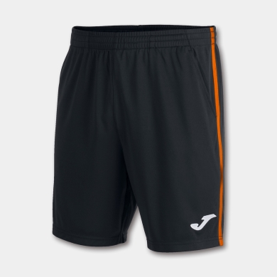 Joma Tennis Shorts Bermuda Open III black/orange Men