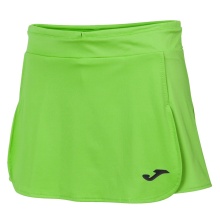 Joma Tennis Skirt Open II (with inner shorts, elastic waistband) green Women